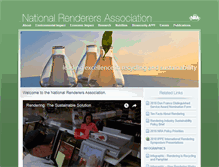Tablet Screenshot of nationalrenderers.org